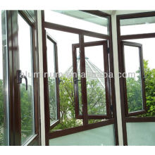 Wood aluminum bay window